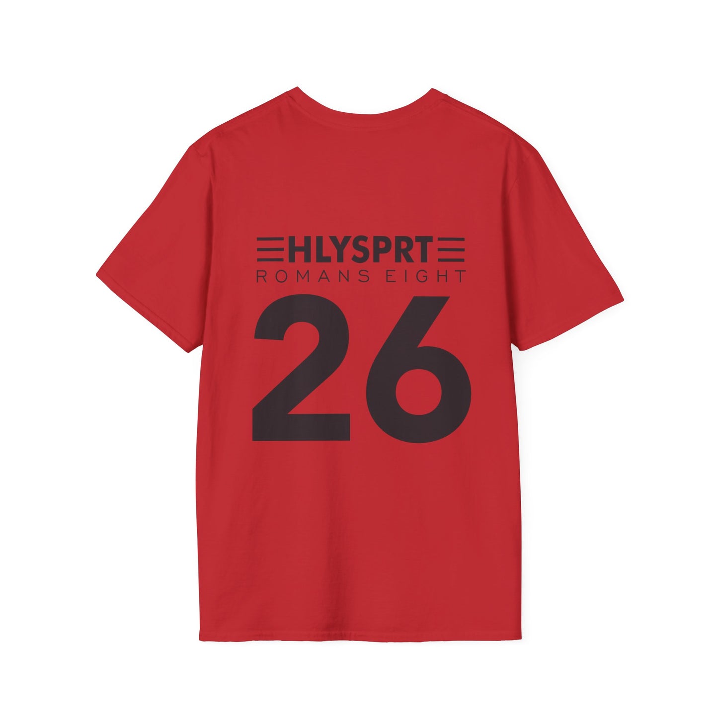 Holy Spirit Romans 826 Softstyle T-Shirt