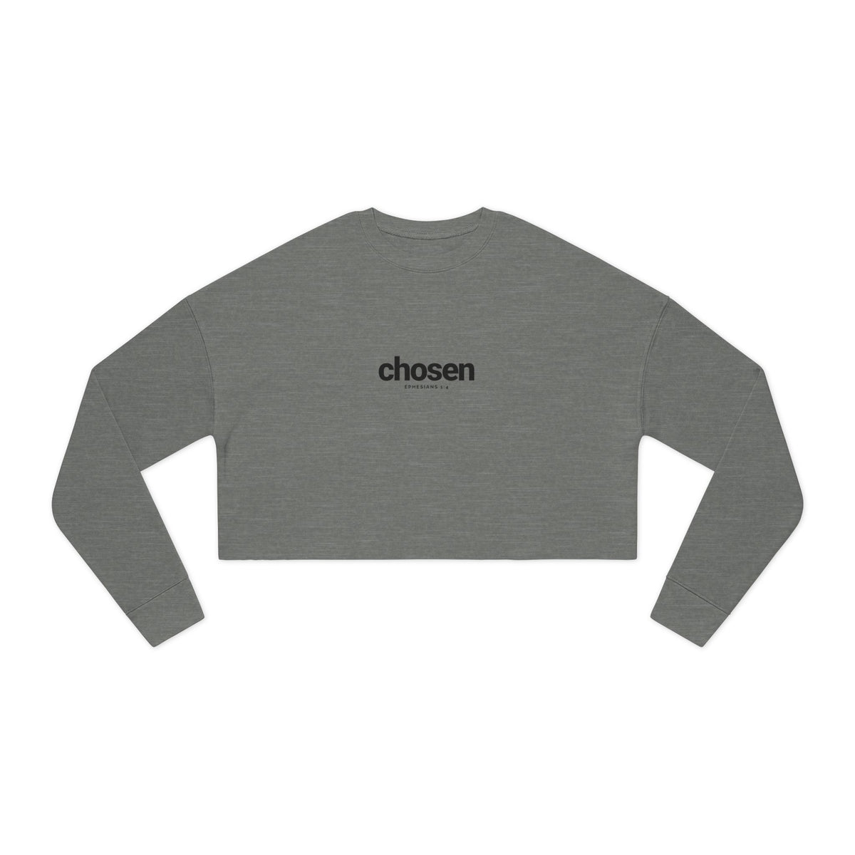 "New Mercies" Women's Cropped Sweatshirt