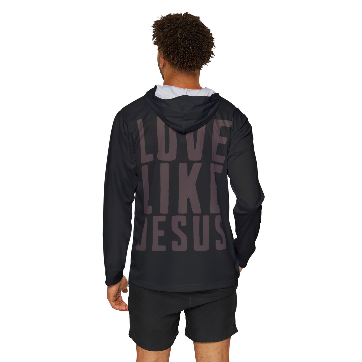 Love Like Jesus Hoodie — Christian Faith Sports Warmup