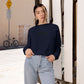 Graceful Women's Cropped Fleece Pullover