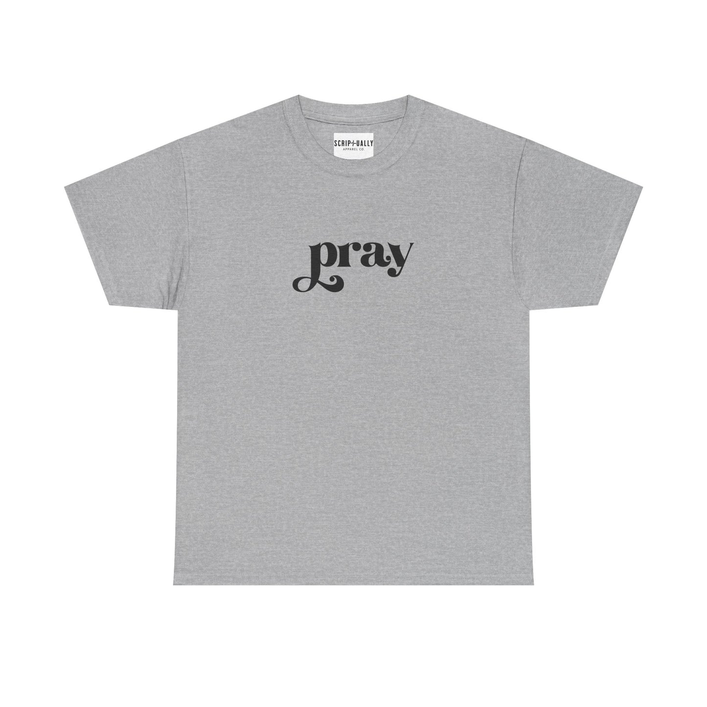 Pray Embroidered T-Shirt