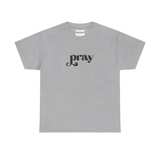 Pray Embroidered T-Shirt