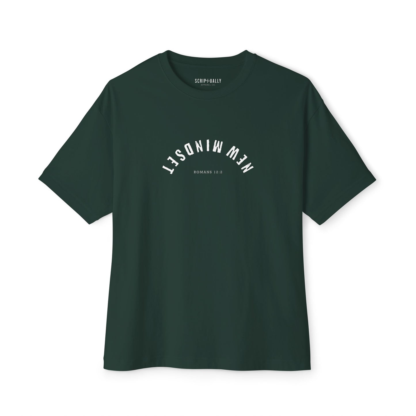 Romans 12:2 'New Mindset' T-Shirt — Inspirational Faith Tee
