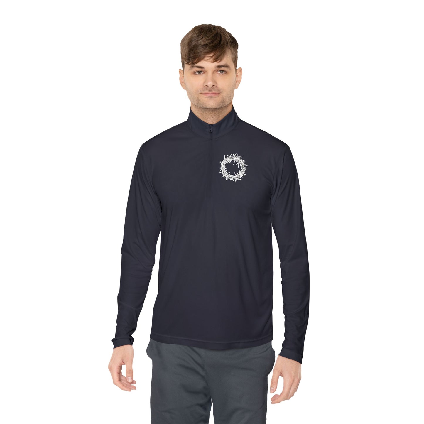 Crown of Thorn Quarter-Zip Pullover