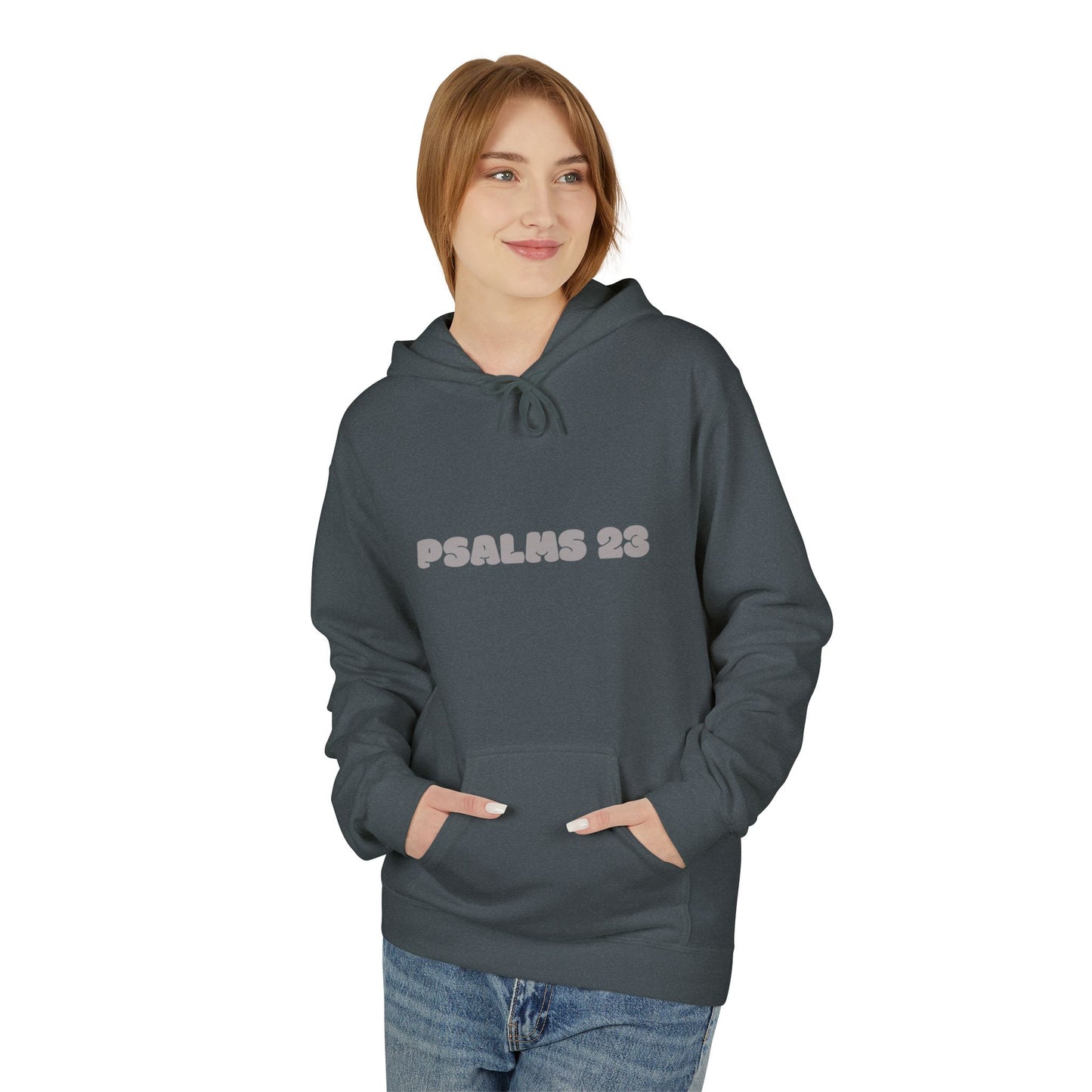 Psalms 23 Hoodie — Inspirational Scripture Fleece Hoodie