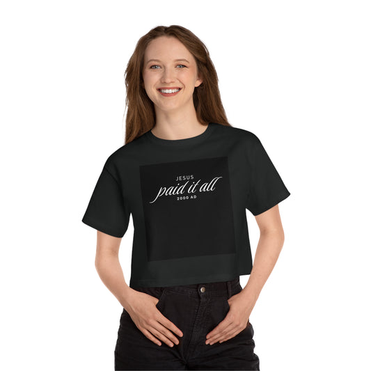 Pray Champion Women's Heritage Cropped T-Shirt