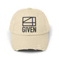 Forgiven Distressed Cap