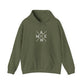 "Amen" Heavy Hooded Sweatshirt Navy