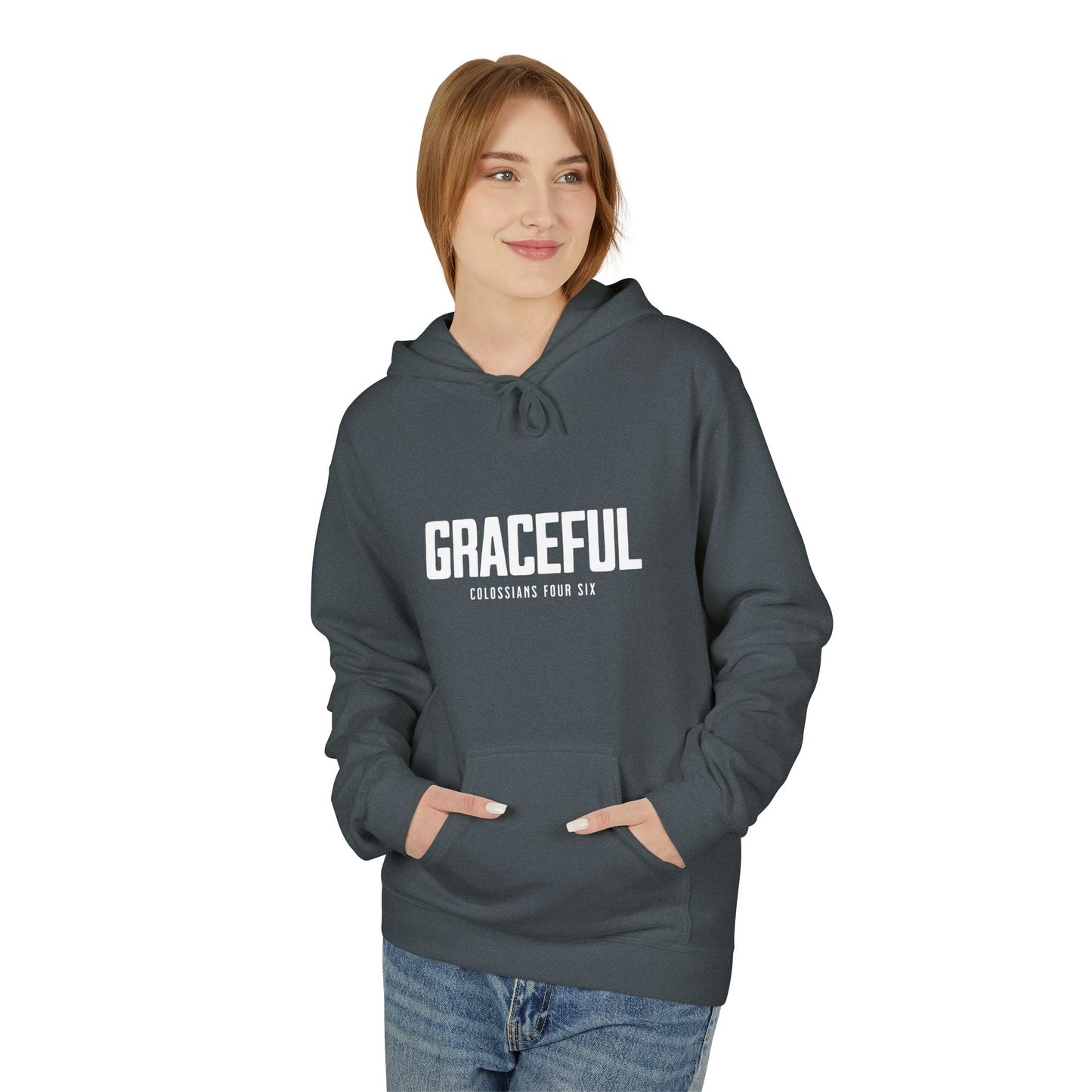 Graceful Midweight Softstyle Fleece Hoodie