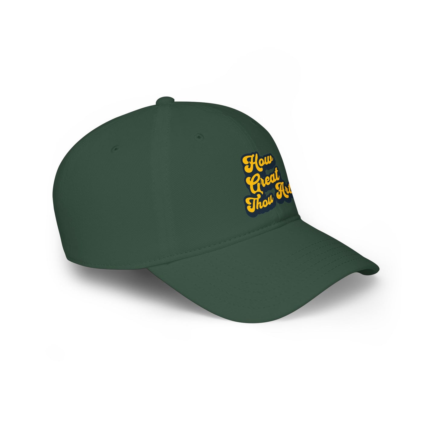 How Great Thou Art Low Profile Baseball Cap