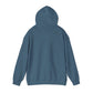"Amen" Heavy Hooded Sweatshirt Navy