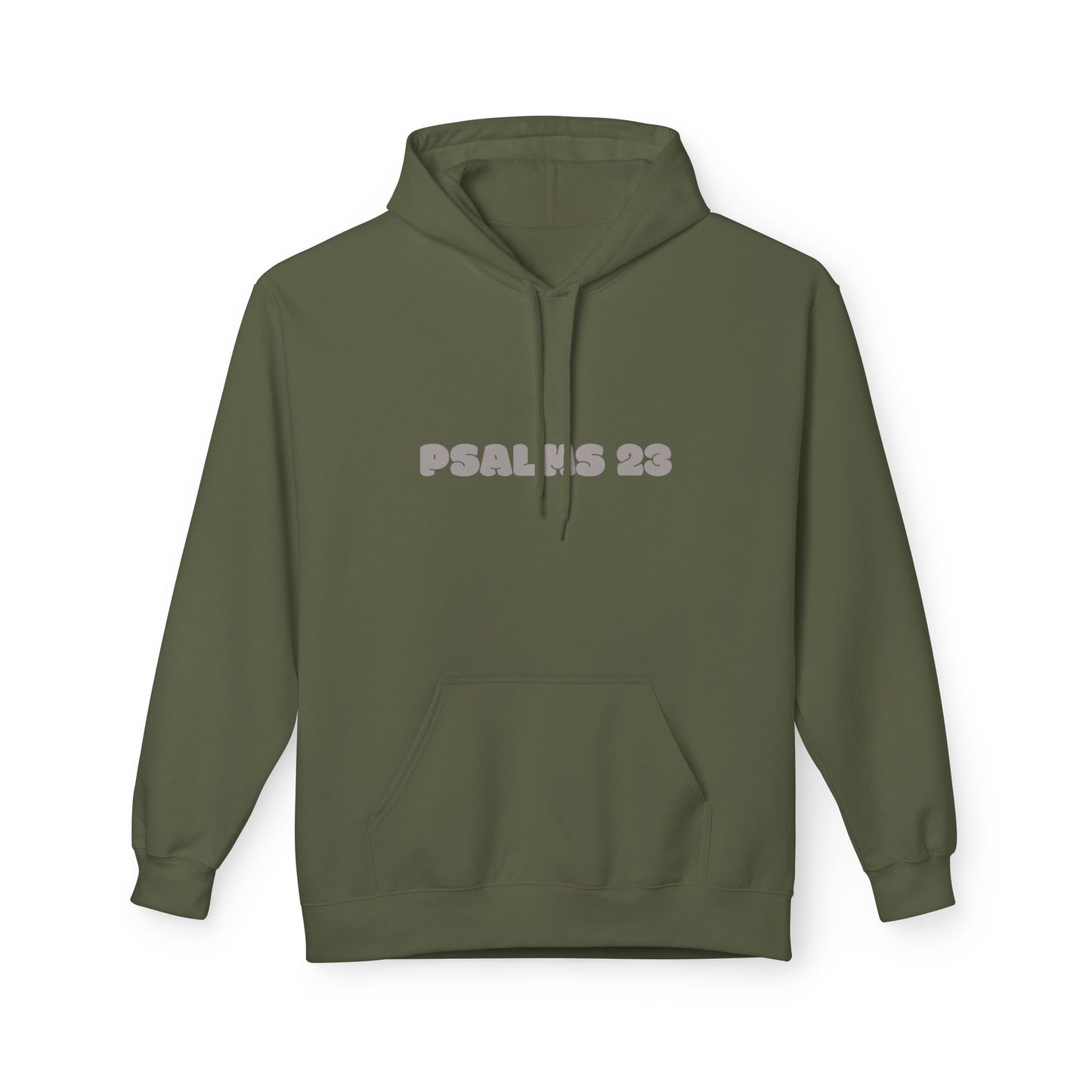 Psalms 23 Hoodie — Inspirational Scripture Fleece Hoodie