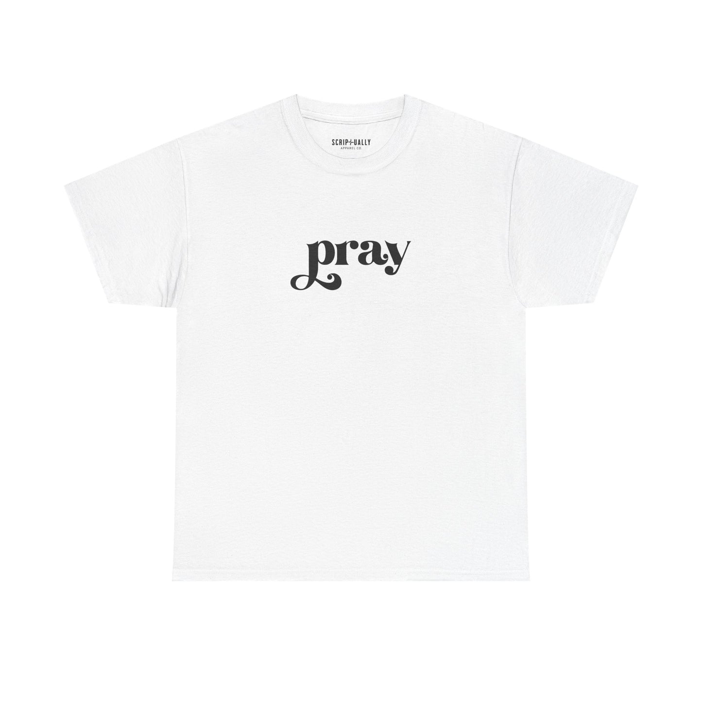 Pray Embroidered T-Shirt