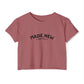 Made New Festival Vibe Women's Crop Top
