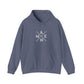 "Amen" Heavy Hooded Sweatshirt Navy