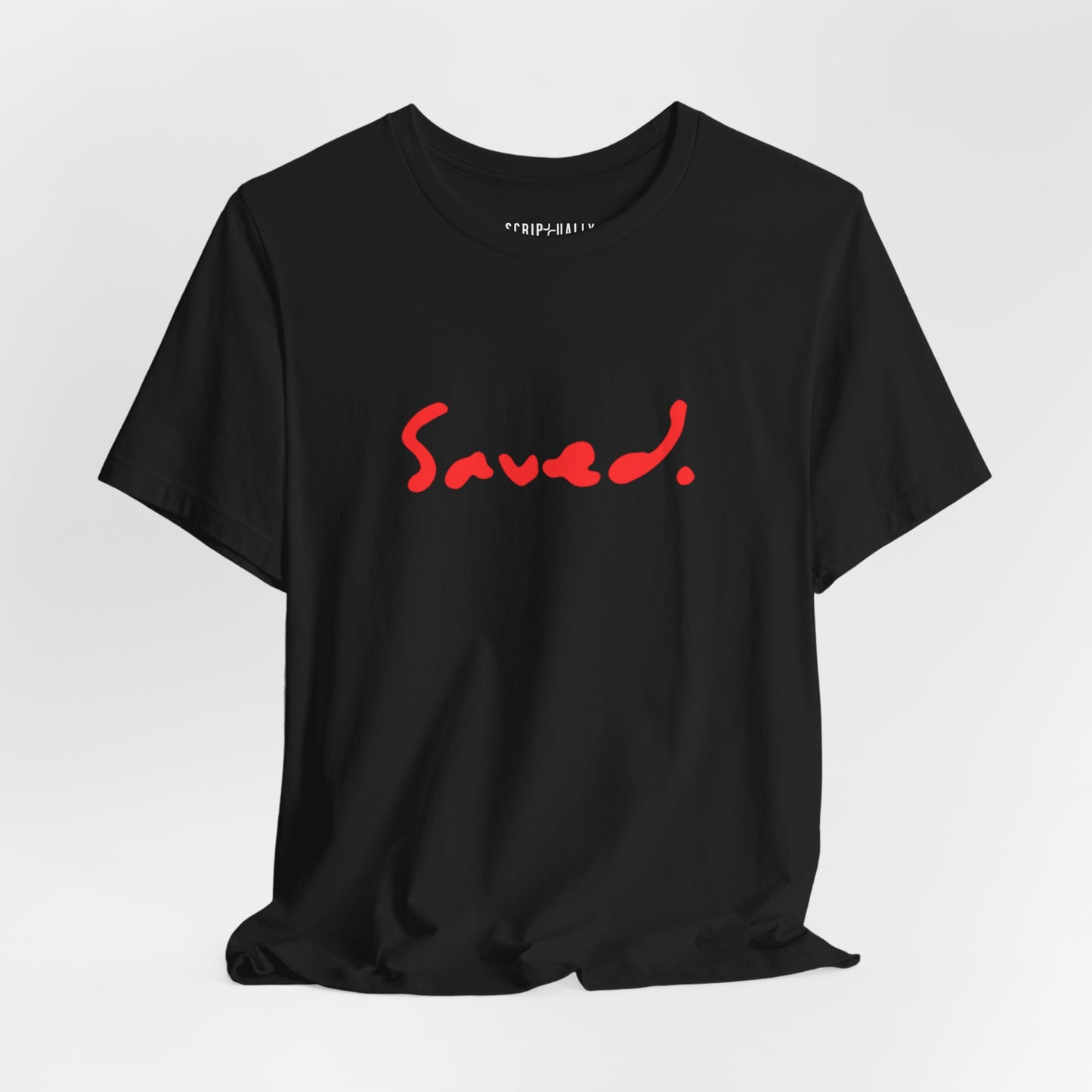 'Saved.' Jersey Short Sleeve T-shirt