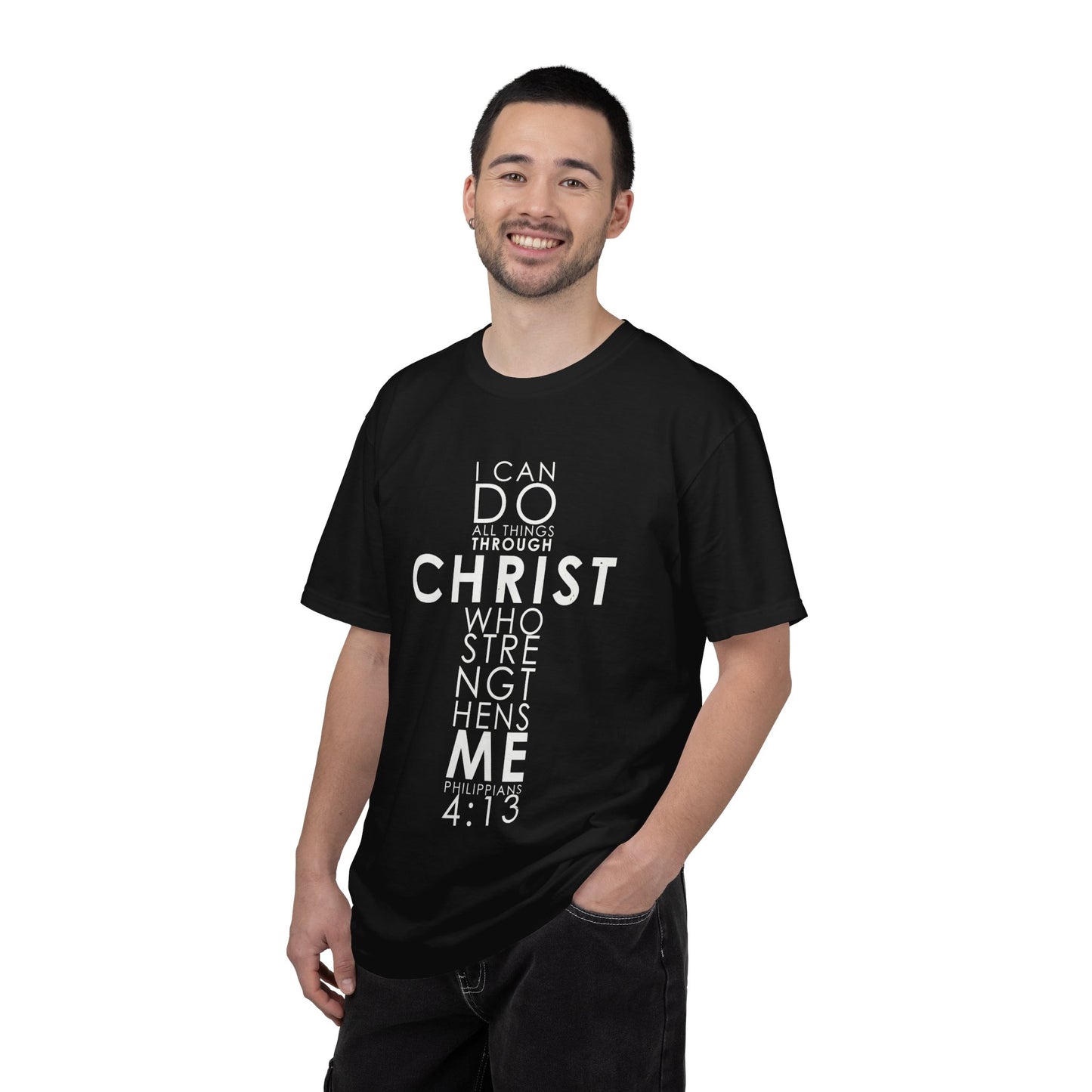 Philippians 4:13 Strength Unisex Garment-Dyed T-Shirt