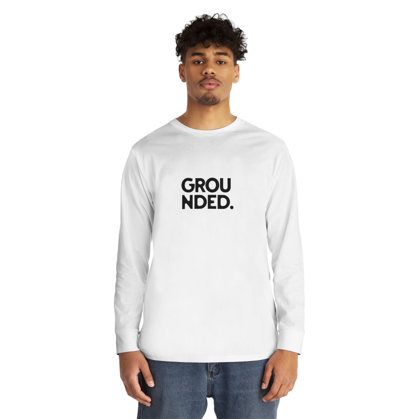Grounded Long Sleeve Crewneck Tee
