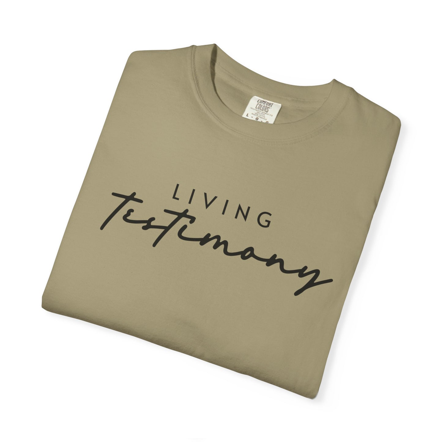 Living Testimony Garment-dyed T-Shirt