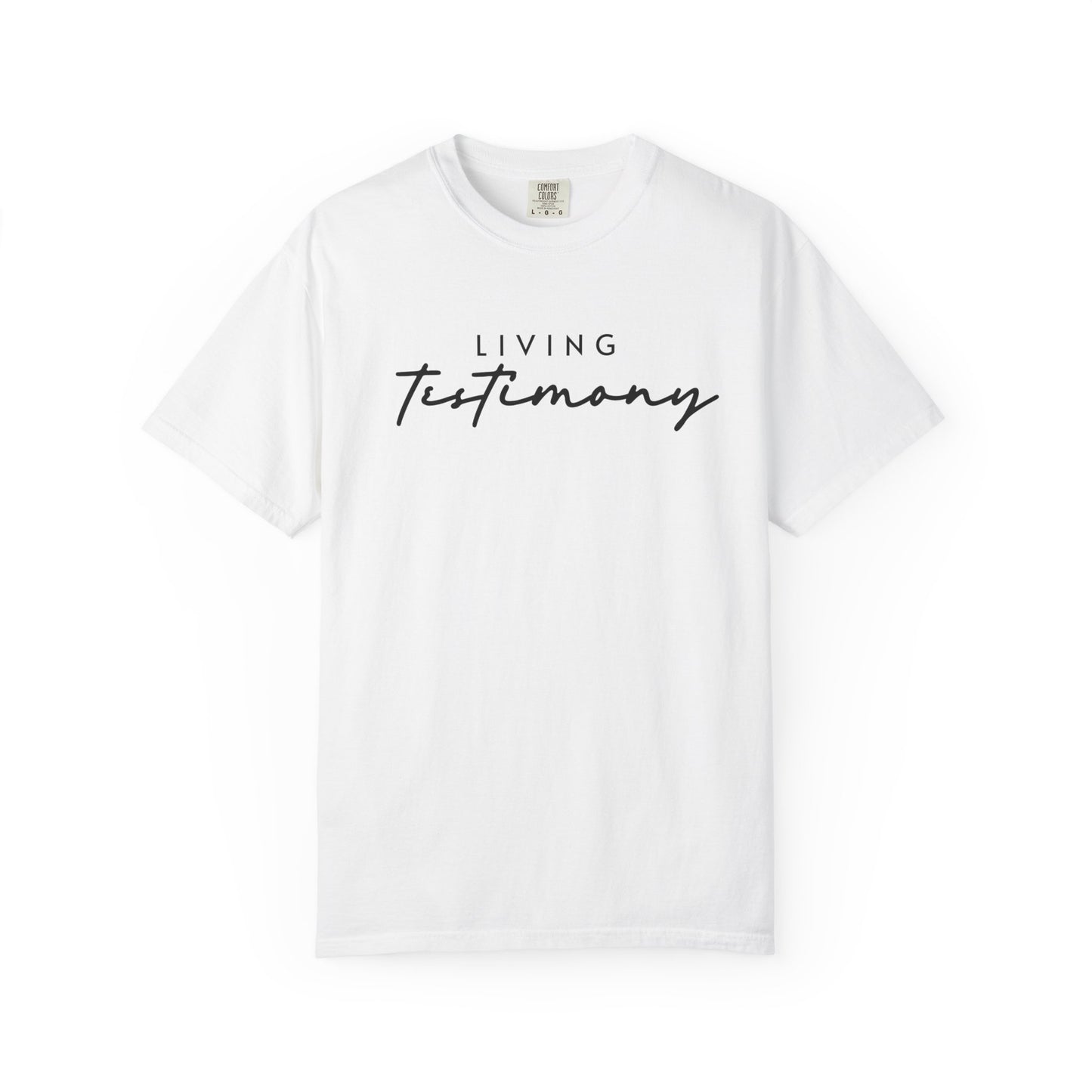 Living Testimony Garment-dyed T-Shirt