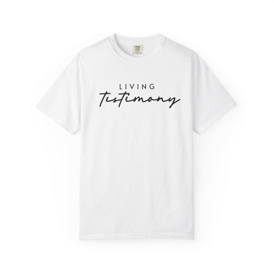 Living Testimony Garment-dyed T-Shirt