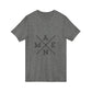Amen Unisex Jersey Short Sleeve V-Neck T-Shirt
