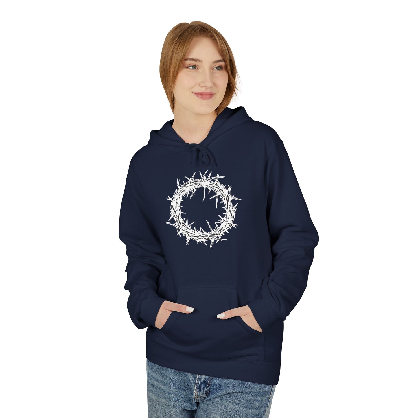 Crown of Thorns Fleece Hoodie
