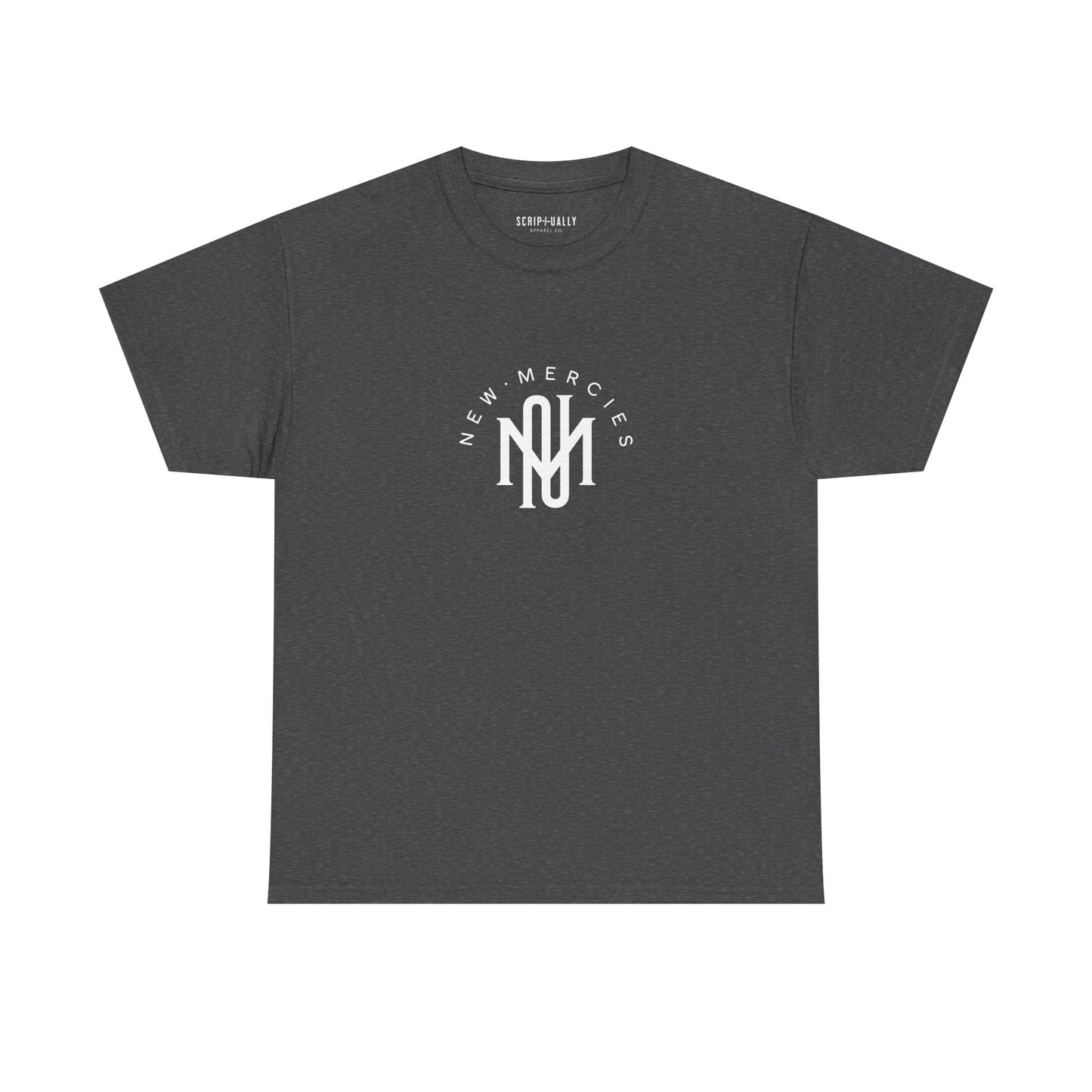 New Mercies Heavy Cotton Tee - Comfy and Relaxed