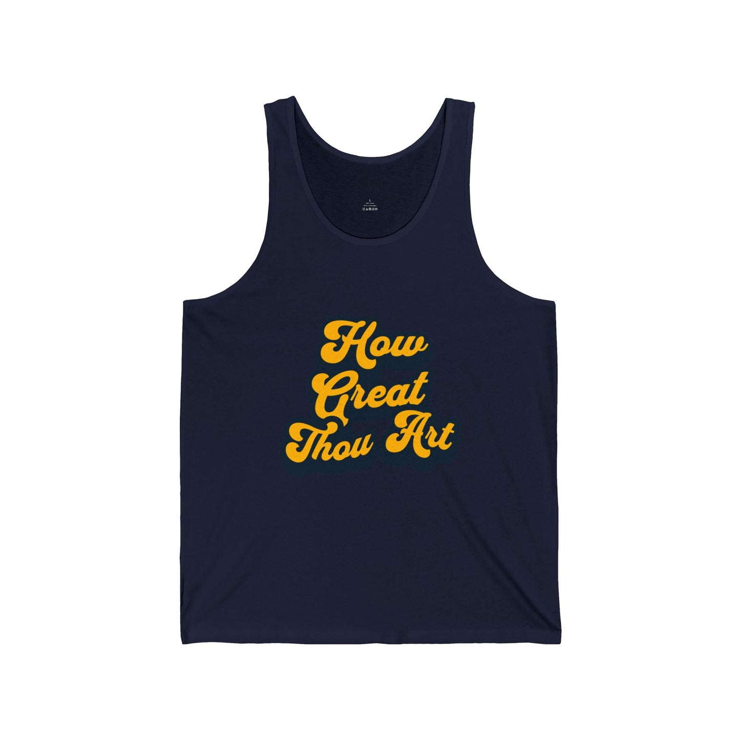 How Great Thou Art Jersey Tank