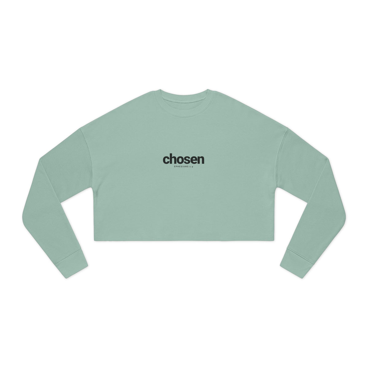 "New Mercies" Women's Cropped Sweatshirt