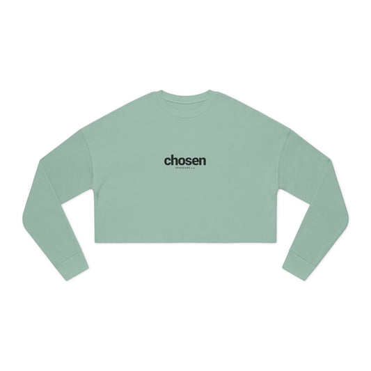 "New Mercies" Women's Cropped Sweatshirt
