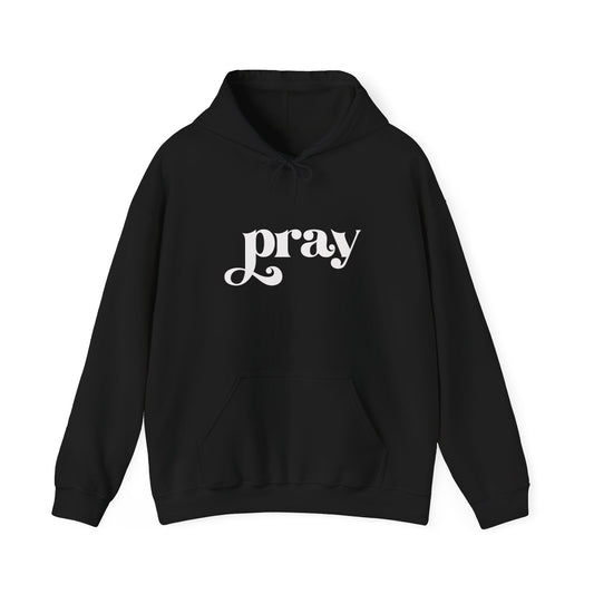 Pray Hooded Sweatshirt - Unisex Heavy Blend