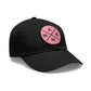 Amen, Dad Hat with Leather Patch (Round)