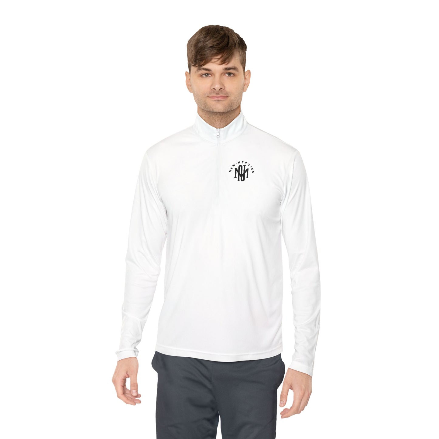 New Mercies Unisex Quarter-Zip Pullover