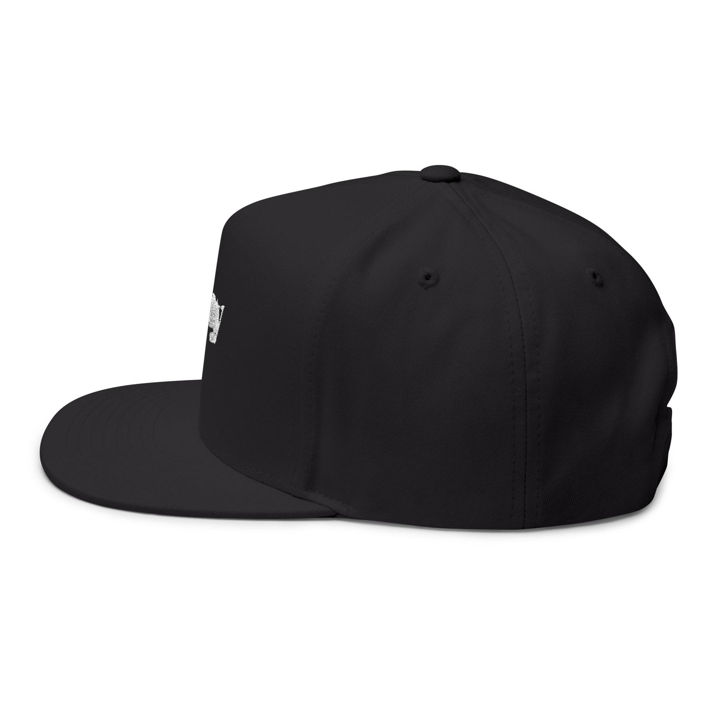 Pray Embroidered Flat Bill Cap