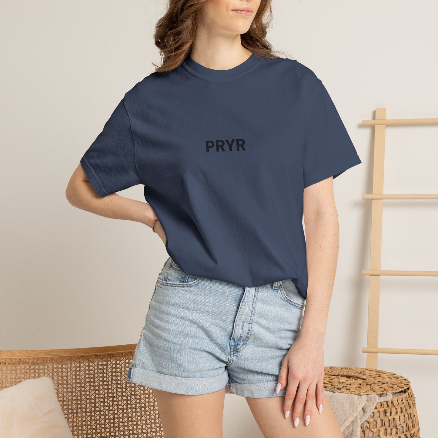 Prayer Graphic T-Shirt — Faith-Inspired Garment-Dyed Tee