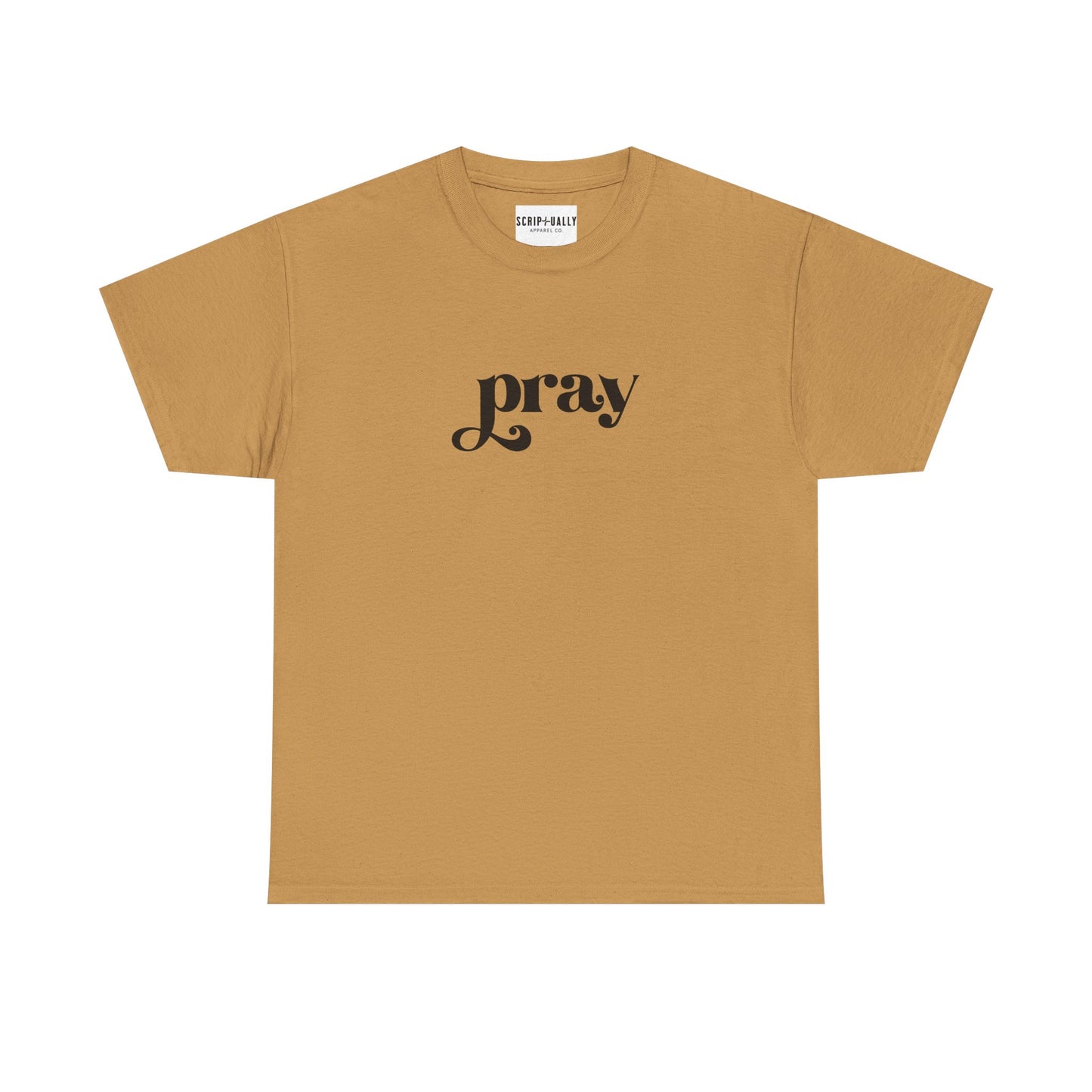 Pray Embroidered T-Shirt