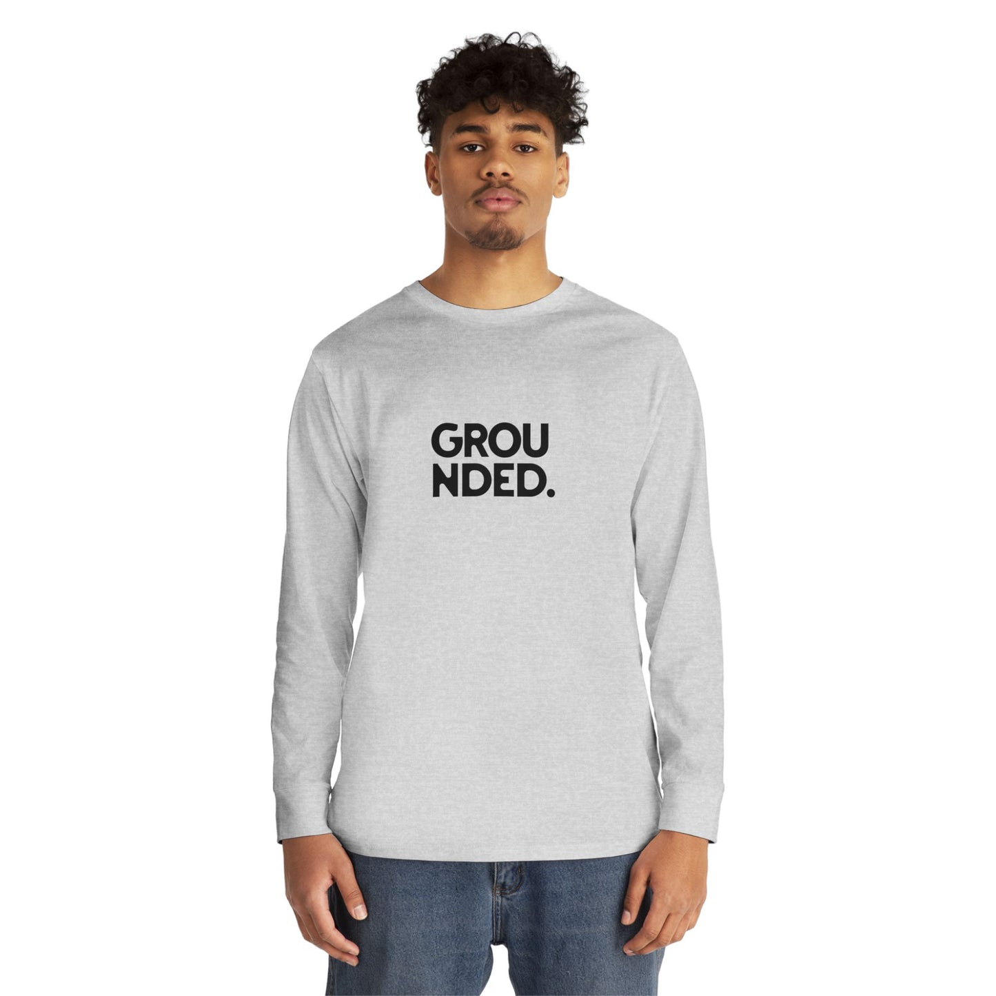 Grounded Long Sleeve Crewneck Tee