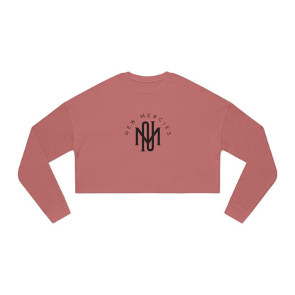 "New Mercies" Women's Cropped Sweatshirt