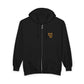 Embroidered Scriptually Zip Hoodie