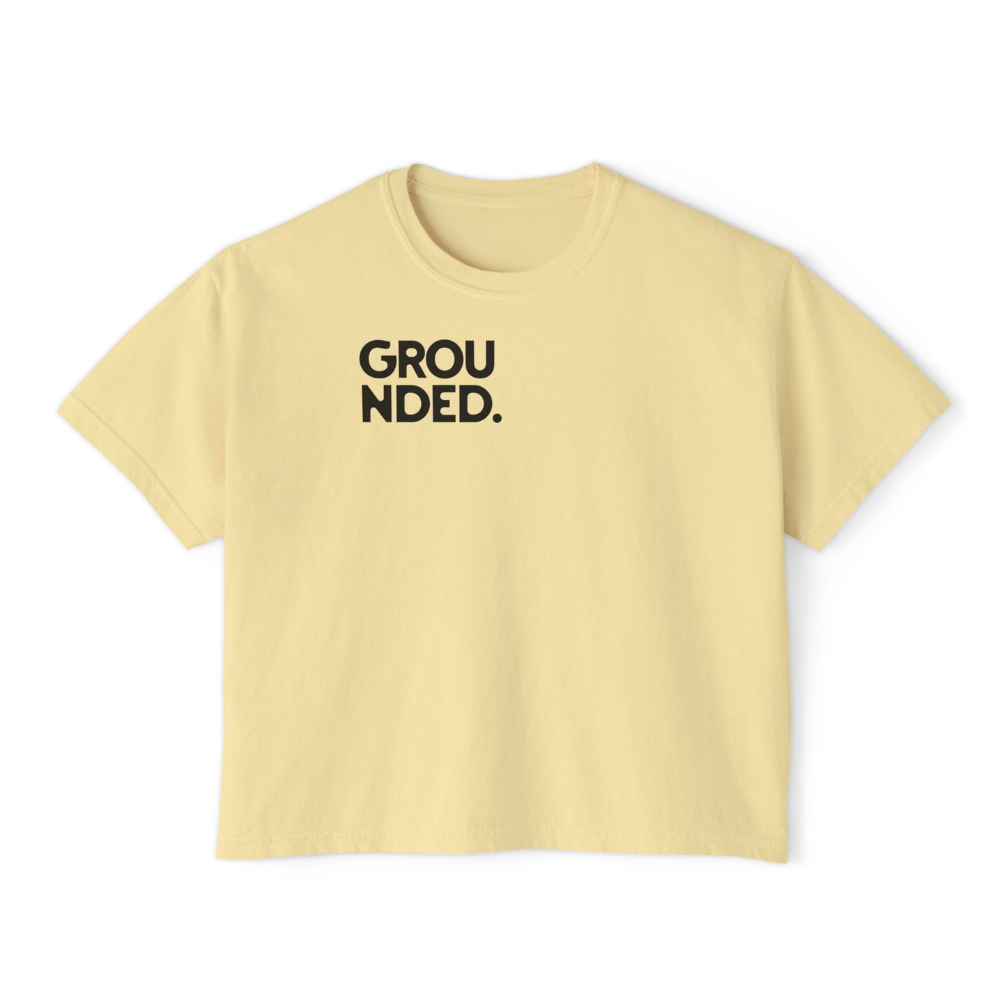 Grounded Women's Boxy Tee