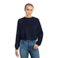 Graceful Women's Cropped Fleece Pullover