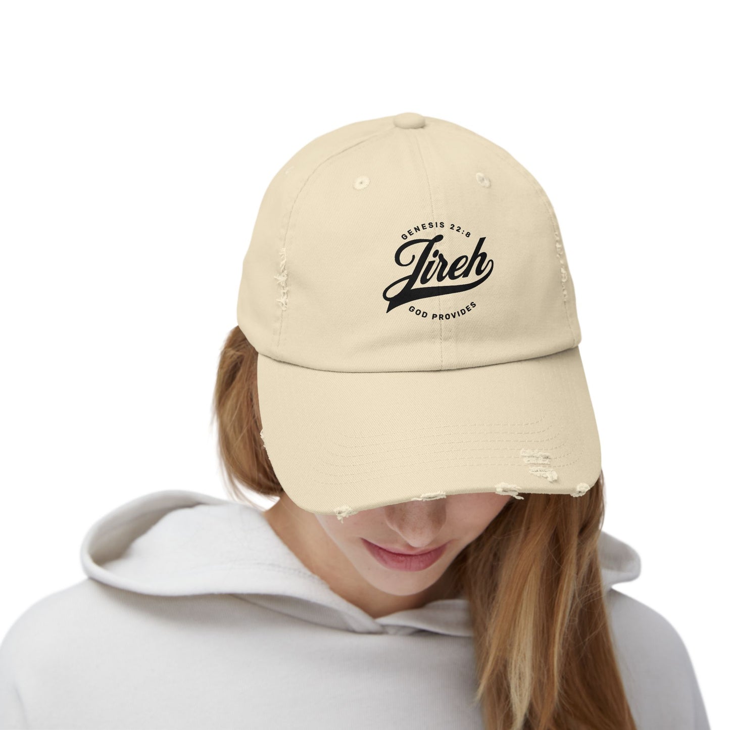 Jireh Unisex Distressed Cap