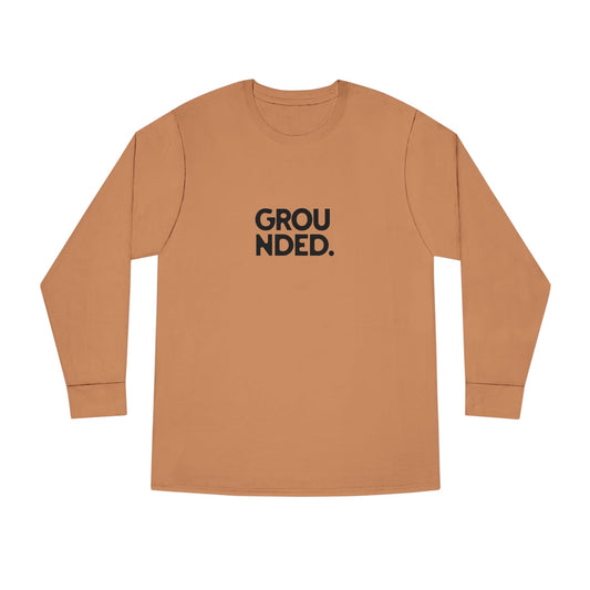 Grounded Long Sleeve Crewneck Tee