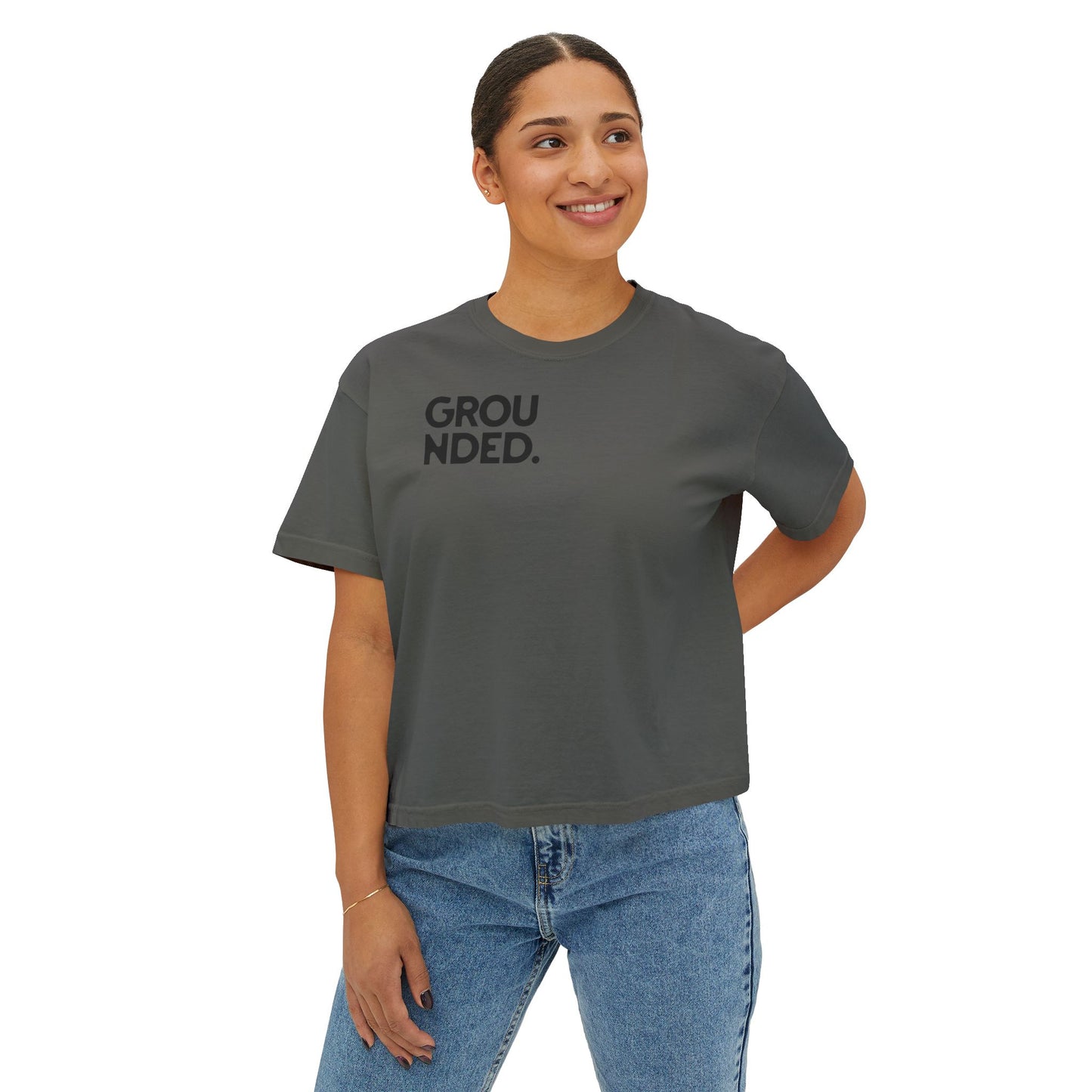 Grounded Women's Boxy Tee