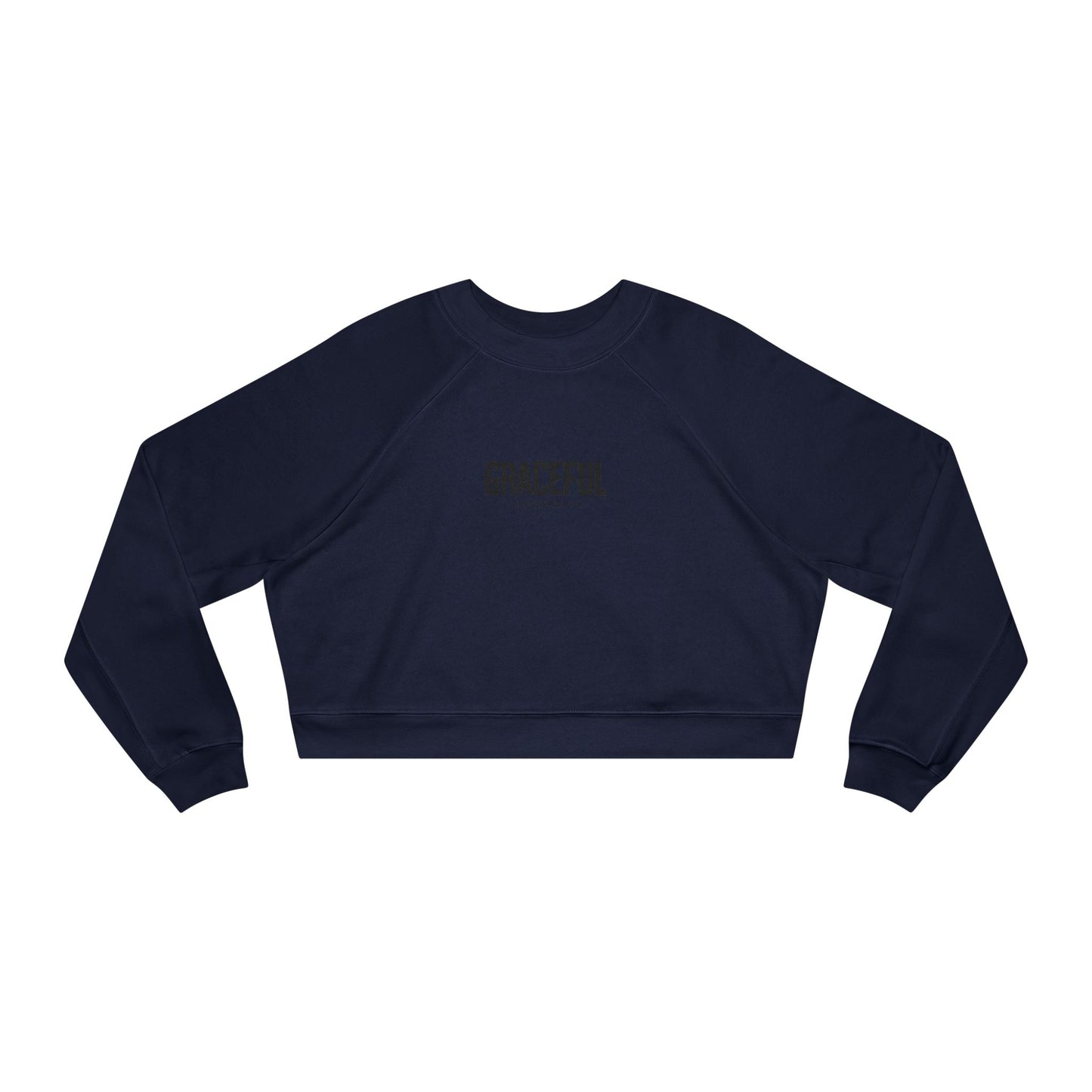 Graceful Women's Cropped Fleece Pullover