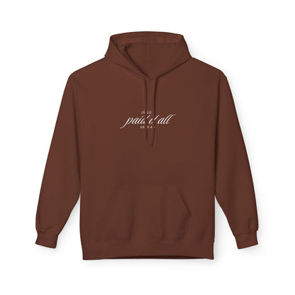 Jesus Paid All Hoodie — Faith-Inspired Sweatshirt