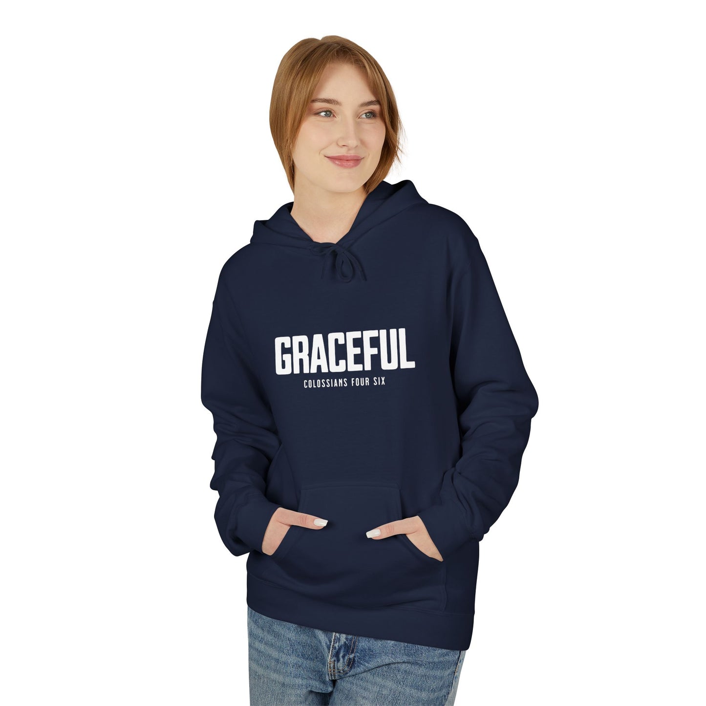 Graceful Midweight Softstyle Fleece Hoodie