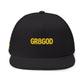 Great God "GR8GOD" Embroidered Flat Bill Cap