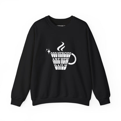 Crewneck Sweatshirt — "God Mercies Are New Daily"